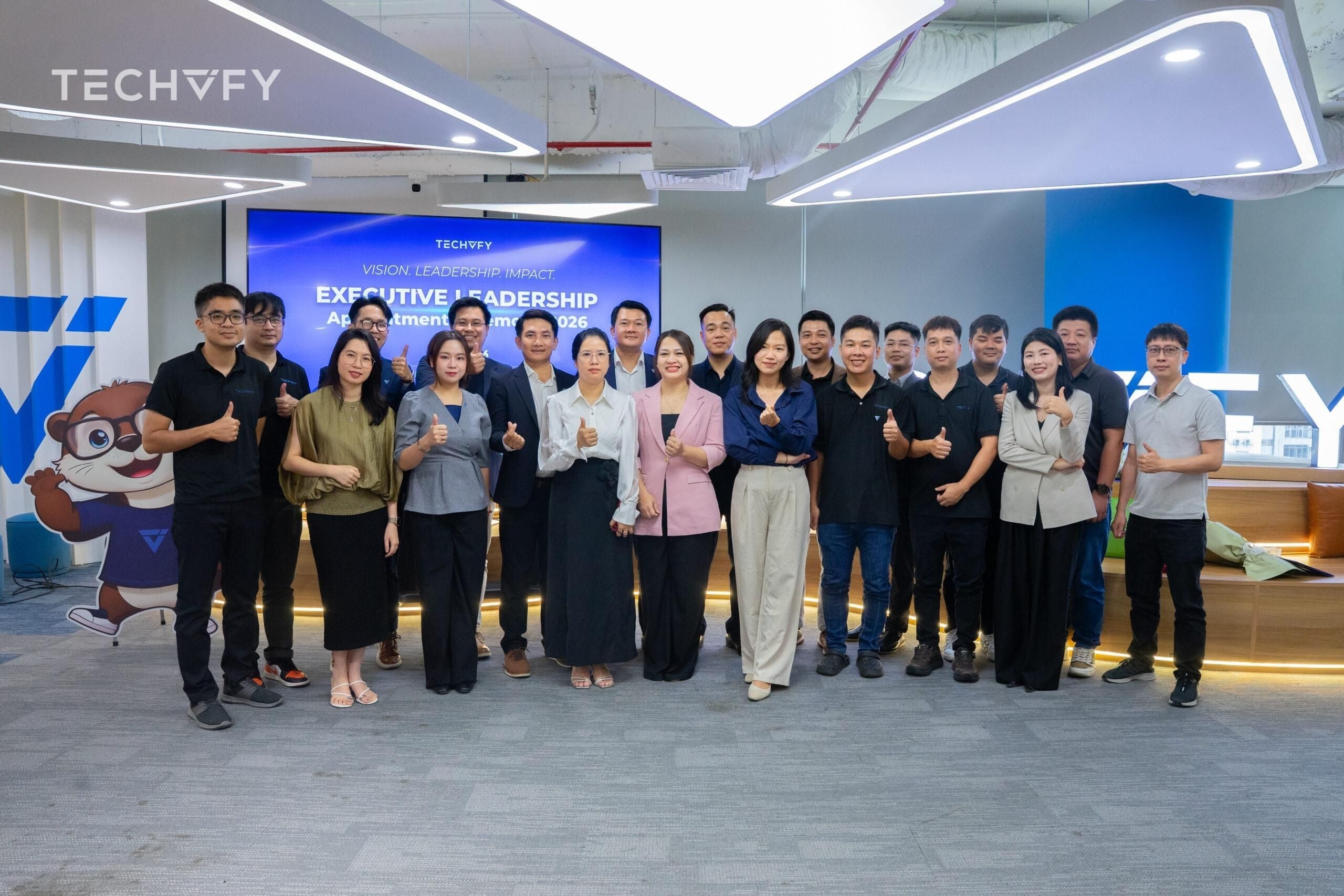 TECHVIFY OFFICIALLY COMPLETES THE SENIOR EXECUTIVE TEAM 2026: READY FOR A BREAKTHROUGH GLOBAL VISION JOURNEY